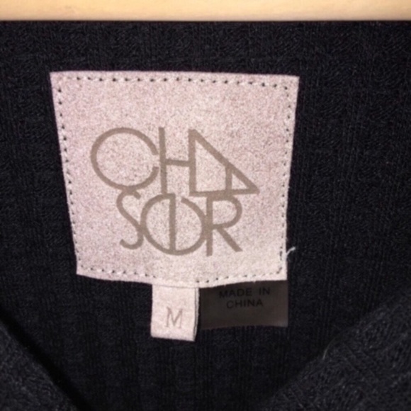 Chaser Black Knit Sweater - Picture 7 of 7